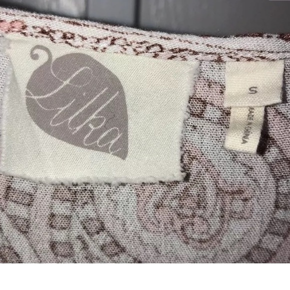 COPY - Anthropologie Lilka Pink Paisley Dress Tun… - Picture 5 of 8